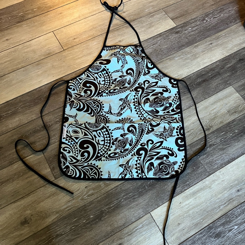 Hawaii made multi color reversible Kitchen Apron